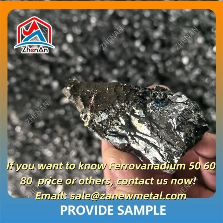 80 Ferro Vanadium 10-100 mm Lumps suppliers