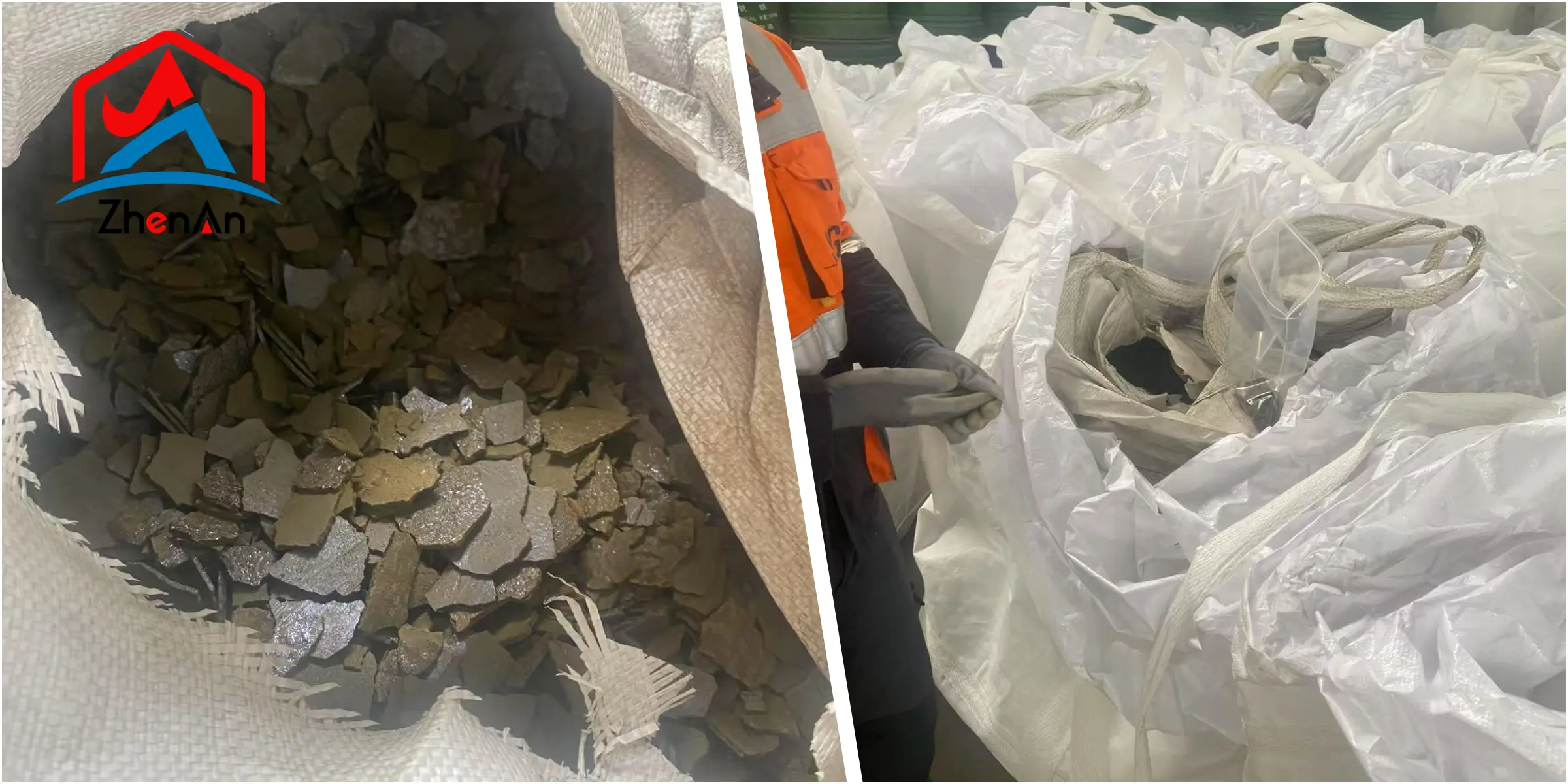 Vanadium pentoxide V2O5 export packaging for bulk shipment Vanadium pentoxide V2O5 export packaging for bulk shipment