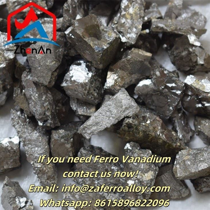 Silver Metal Block 60%Min Ferro Vanadium