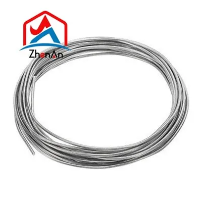 Zinc Wire 99.995% 3.18mm For Thermal Spray Metallizing
